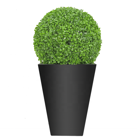 Fake Plants Home Garden Topiary Ball  81cm Uv Resistant Artificial Ornamental Boxwood Plants Ball with Pot on Sale Yooly Plants - YL210004