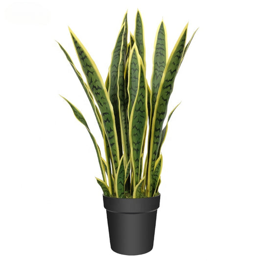 Spot Wholesale Artificial Plants Potted Artificial Plants Resistant Plastic Snake Plant For Home Decor Indoor Yooly Plants - YL137220026