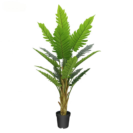 Fake Plants Professional Real Touch synthetic plant artificial Philodendron trees 6ft 180cm Tall for indoor outdoor decoration Yooly Plants - YL211013