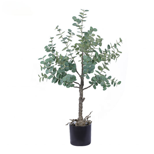 Fake Plants Wholesale Silk Eucalyptus Branch Artificial Greenery for Wedding Indoor Arrangements Yooly Plants - YL008022