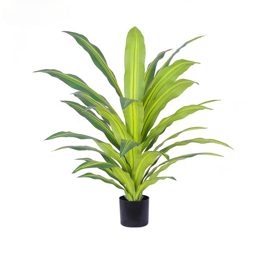 Fake Plants Indoor Living Room Decoration Green Plant Artificial Tree Dracaena Potted Tree Artificial Tropical Plant Dragon Blood Tree Yooly Plants - YL010101