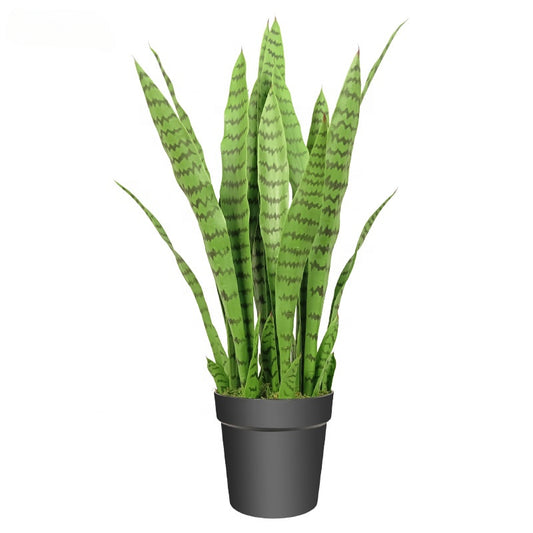 Faux Fake Big Artificial Snake Plants With White Pot For Garden Outdoor Indoor Decoration Yooly Plants - YL137220027