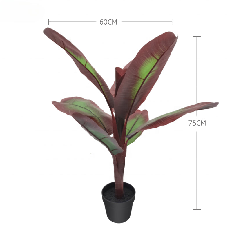 Artificial Plants Faux Trees Yooly Plants Artificial Traveler Banana Tree Natural Plants for Wedding Decorative - YL211043