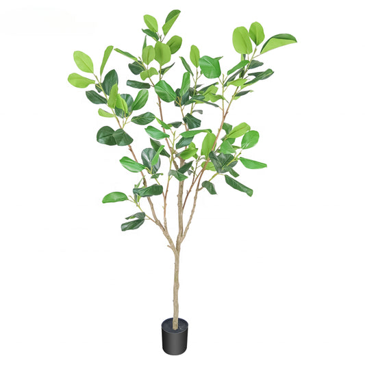 Best Price 230cm  90" Artificial Outdoor Shade Trees Fiscus Artificial Ficus Audrey Tree for Home Hotel Decoration Yooly Plants - YL208228