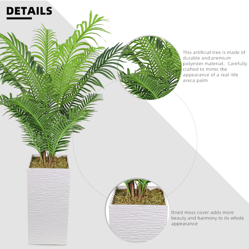 Fake Plants 170cm Tall Bonsai Plant Tree Artificial Plam Tree Dates Artificial Potted Palm Plant Artificial Palm Tree Dubai Yooly Plants - YL010277