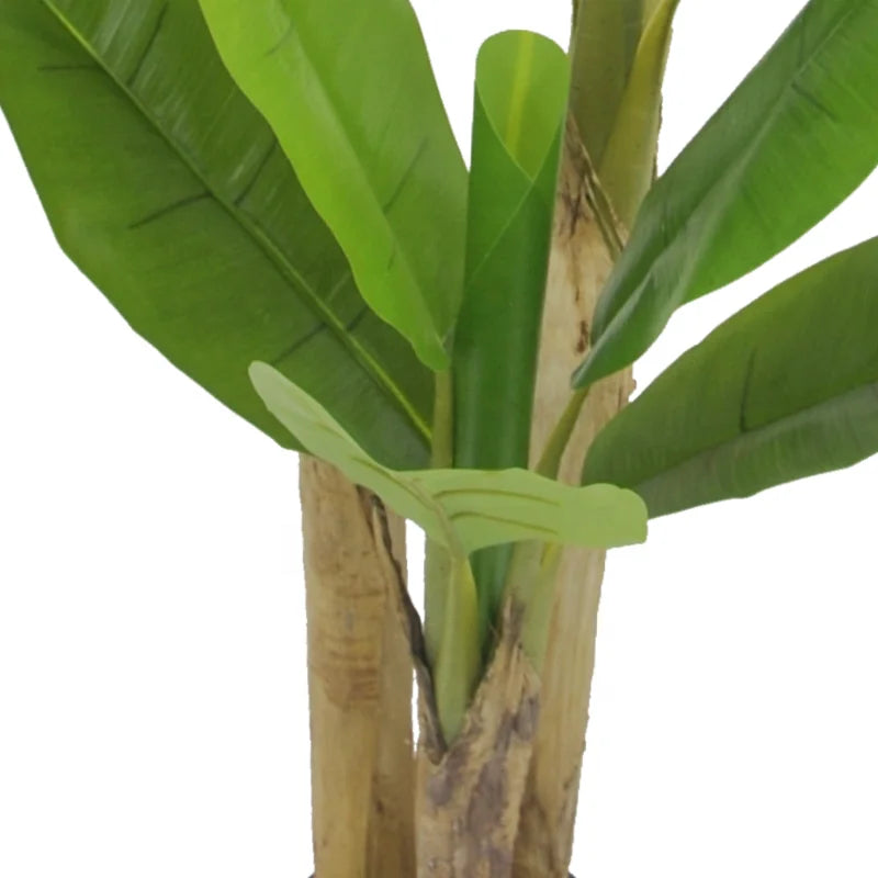 Yooly Plants Artificial Banana Tree Home Garden Decoration Green Plant Potted Banana Tree Artificial Plants - YL211040
