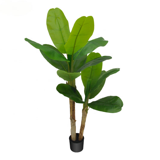 Yooly Plants Artificial Banana Tree Home Garden Decoration Green Plant Potted Banana Tree Artificial Plants - YL211040
