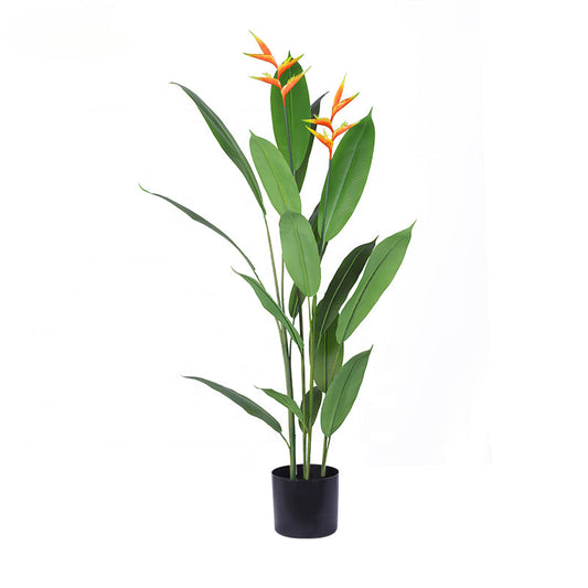 160cm Artificial Strelitzia Green Plants Potted Home Decoration Hotel Restaurant Decorative for Outdoor Indoor Yooly Plants - YL025058