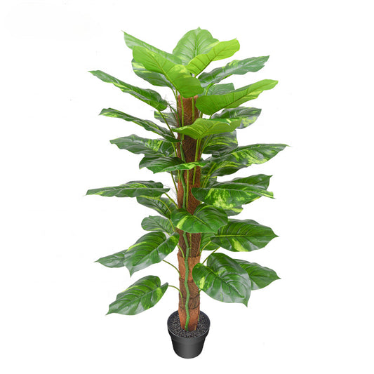 Factory Direct Sale 120cm  Artificial Tree for Outdoor Artificial Climbing Plant Artificial Potted Pothos for Decoration Yooly Plants - YL211082